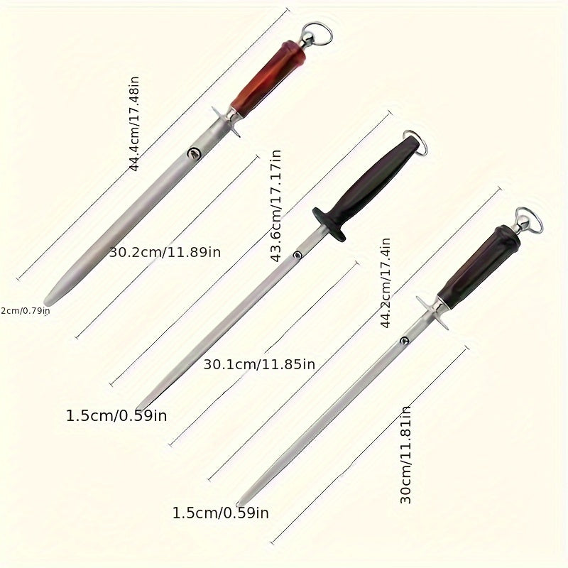 Japanese High-End Kitchen Knife Sharpener Steel for Quick Sharpening