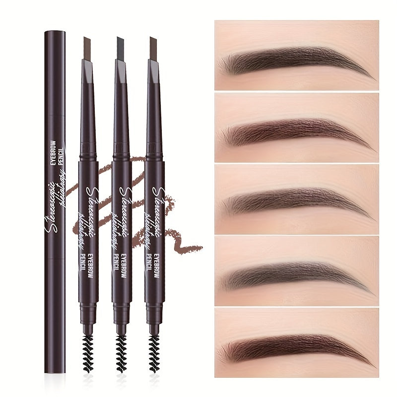 Women's Waterproof Multi-Color Double-Ended Eyebrow Pen