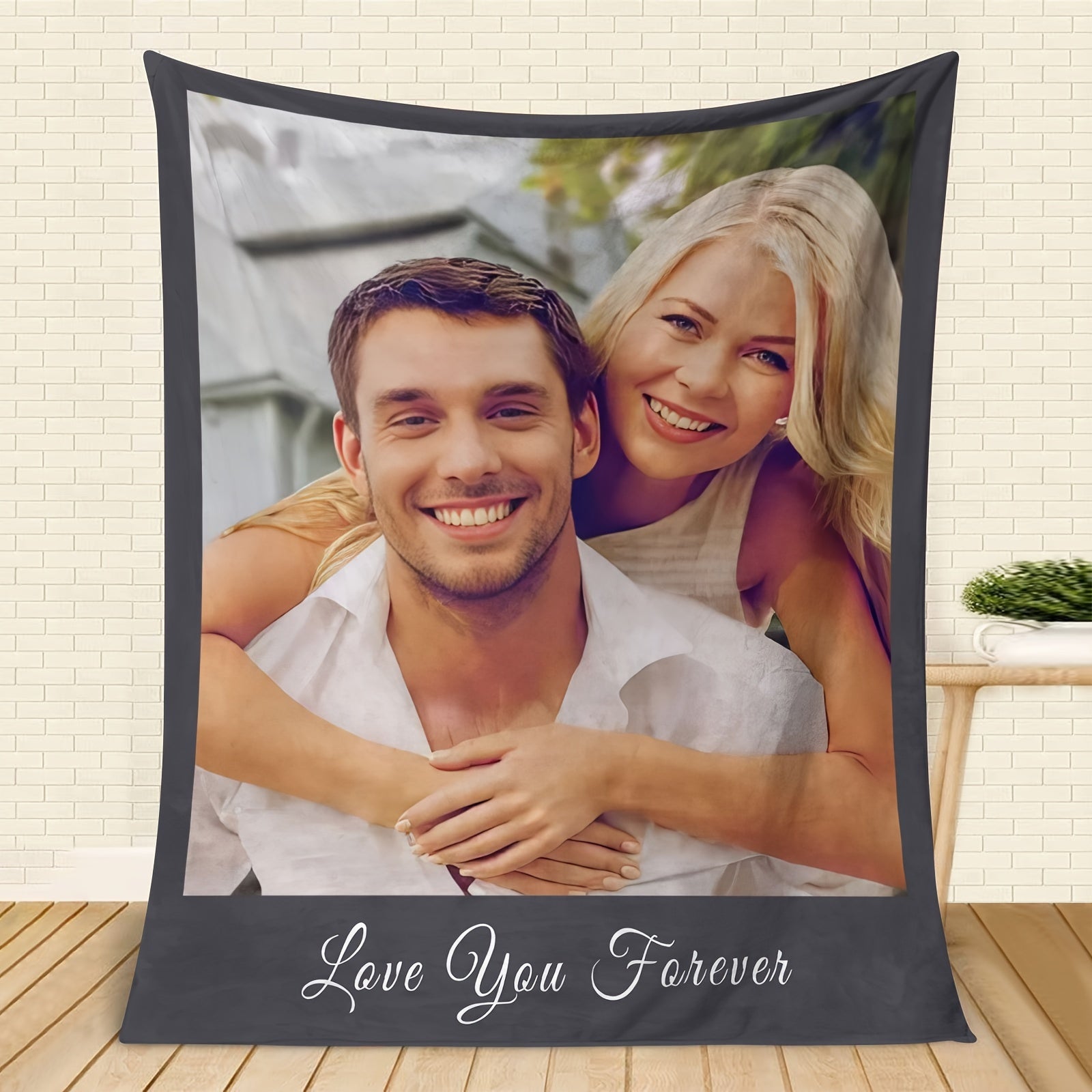 Индивидуальное фланелевое фотодекоративное одеяло для подарков с цифровой печатью и смешанными цветами