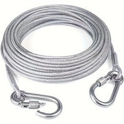 Stainless Steel Dog Cable 3 4.6 9 15 Meters Durable Tie Out Rope