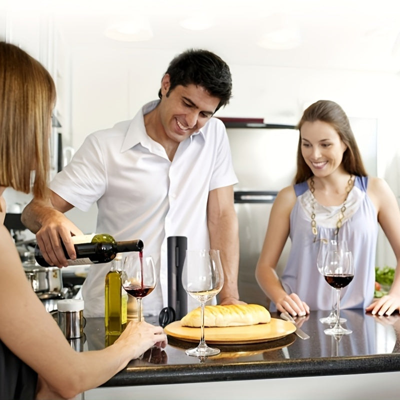 Elektr vin ochirish uchun to'plam, folga kesgich, vakuum yopgich va quyish moslamasi bilan