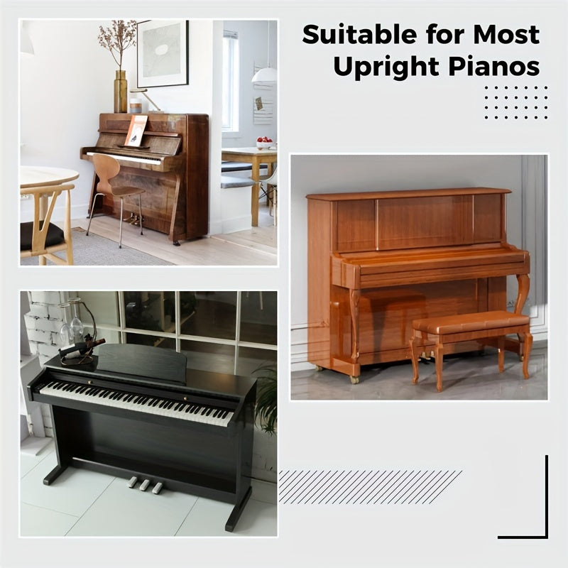 Waterproof Dustproof Piano Cover Black Oxford Fabric Sunlight Moisture Protection