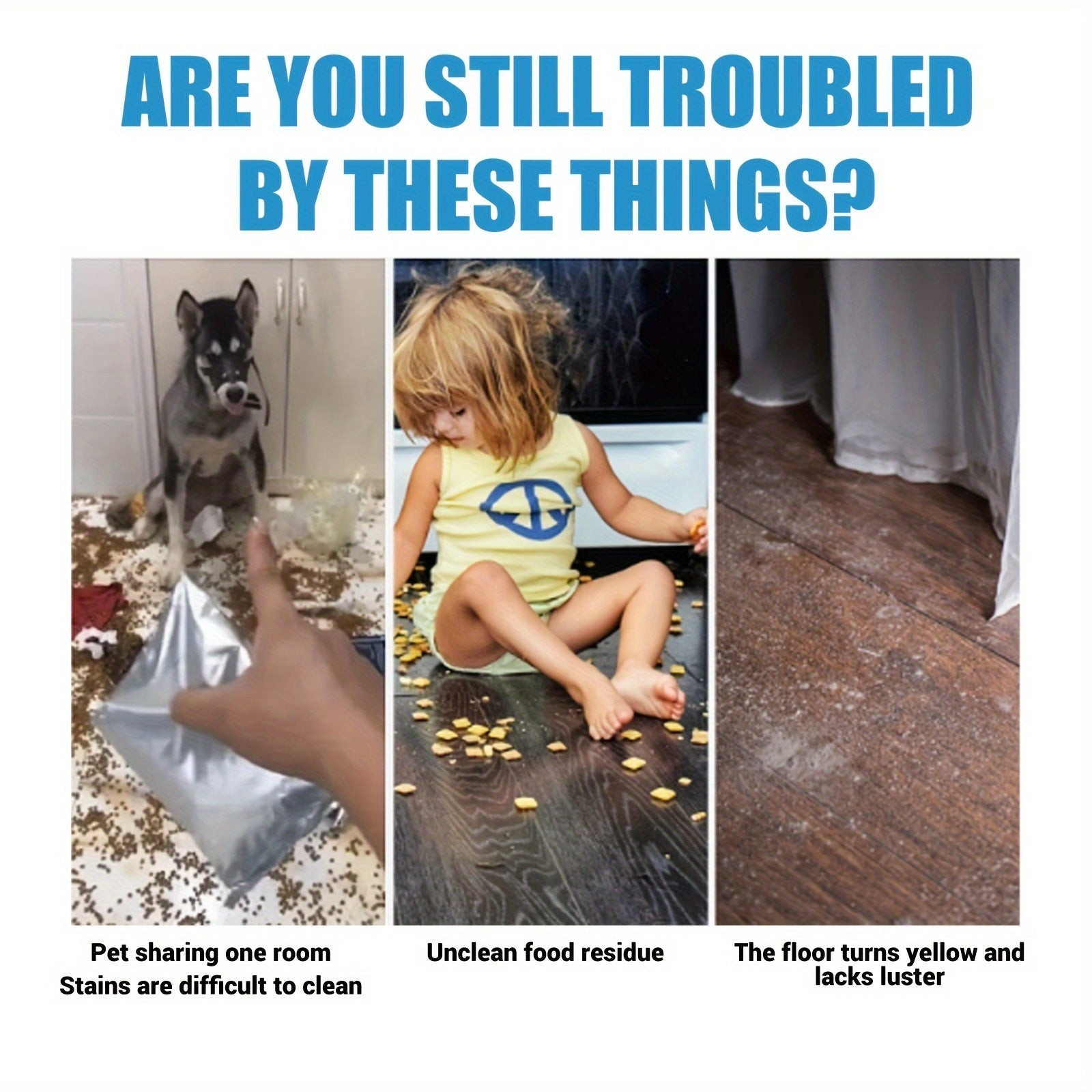 Yumshoq Pol Tozalash Tabletkalari - 100g Yog'och va Marmar Pollar uchun, Dog'larni O'chiradi va Porlashni Oshiradi