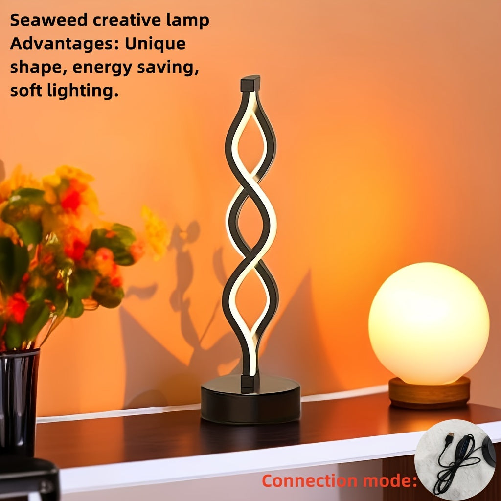 Creative LED Desk Lamp for KTV, Cafes, Bedrooms, Nightlight Decoration USB Powered