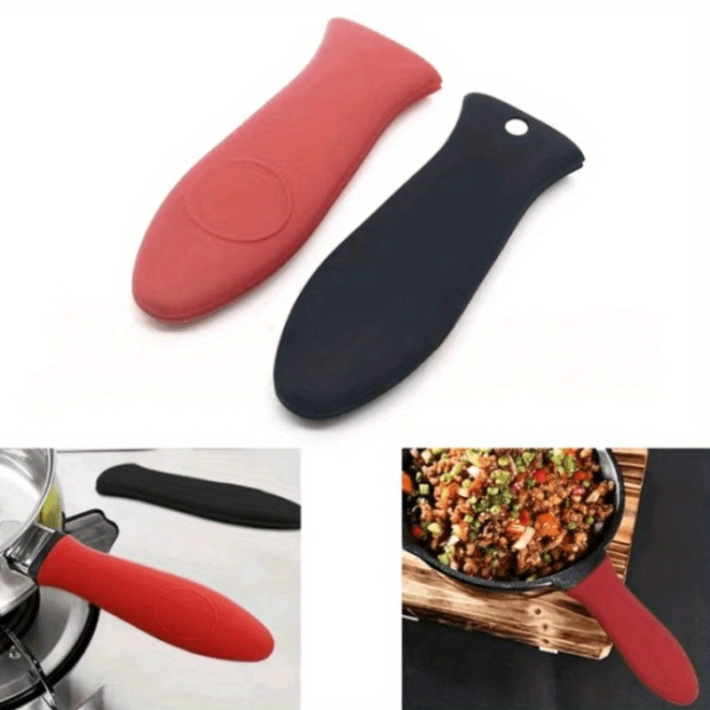 Silicone Insulated Pan Handle Cover Heat-Resistant Grip Sleeve for Hot Pots