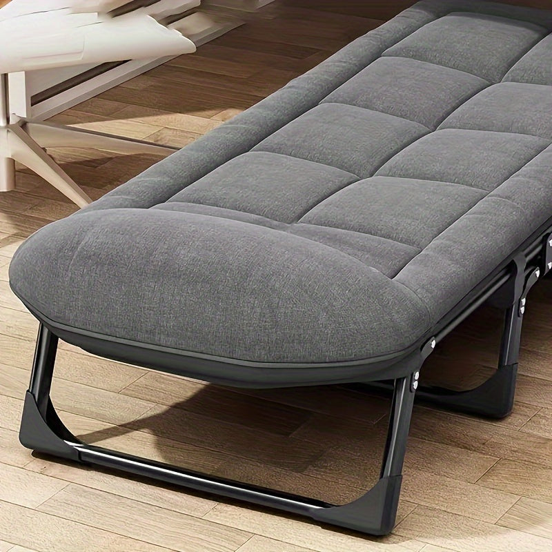 Foldable Aluminum Alloy Bed Portable Folding Bed for Camping and Travel