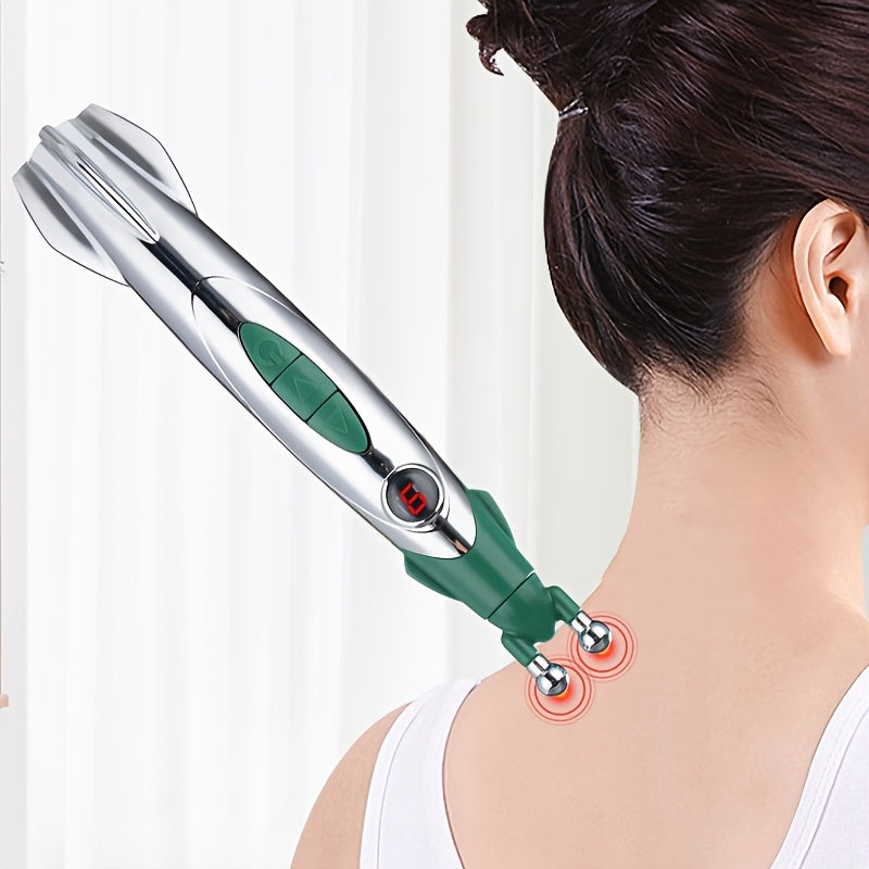 Electric Full Body Massage Pen with Acupoint Technology Portable Electric Acupuncture Stick