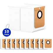 Replacement Dust Bags for Self-Emptying Robot Vacuum 10 Pack