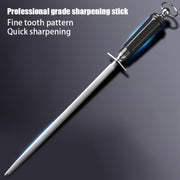 Japanese High-End Kitchen Knife Sharpener Steel for Quick Sharpening