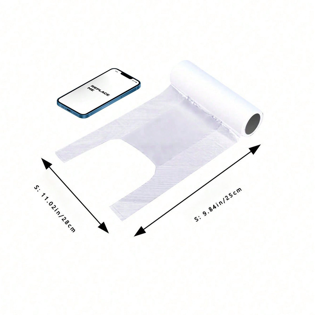 Oziq-ovqat sifatli qalin plastmassadan tayyorlangan 100 ta yangi saqlash sumkasi, vest uslubida oshxona paketlash uchun. Katta, o'rta va kichik o'lchamlarda mavjud. Uy-ro'zg'or saqlash uchun bardoshli PC materialidan tayyorlangan.