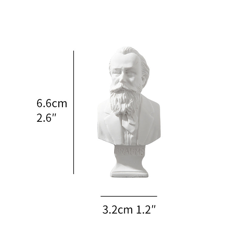 Миниатюрная греческая бюст-скульптура, маленькая реплика фигур древнего Рима и Греции