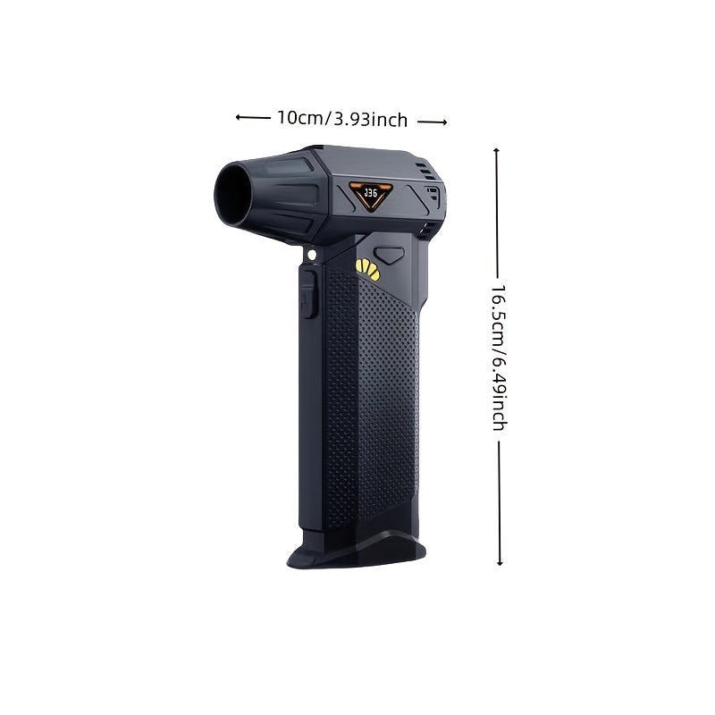 High-Speed Portable Dust Collector with Turbo Jet Fan for Precision Cleaning of Cars Homes Electronics