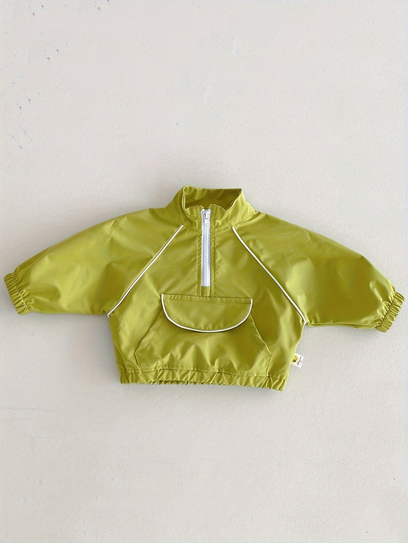 Детский унисекс осенний повседневный комплект из полиэстера с длинным рукавом, однотонный, классический крой, большие карманы