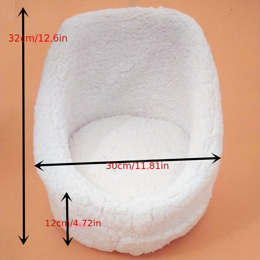 Sofá blanco para niños para sesiones de fotos de bebés, accesorios para fotografía infantil, pequeño mobiliario para guardería