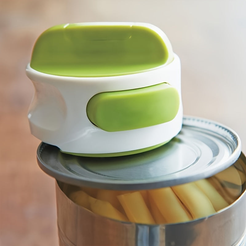 Stainless Steel Manual Can Opener Kitchen Tool Durable Easy-to-Use