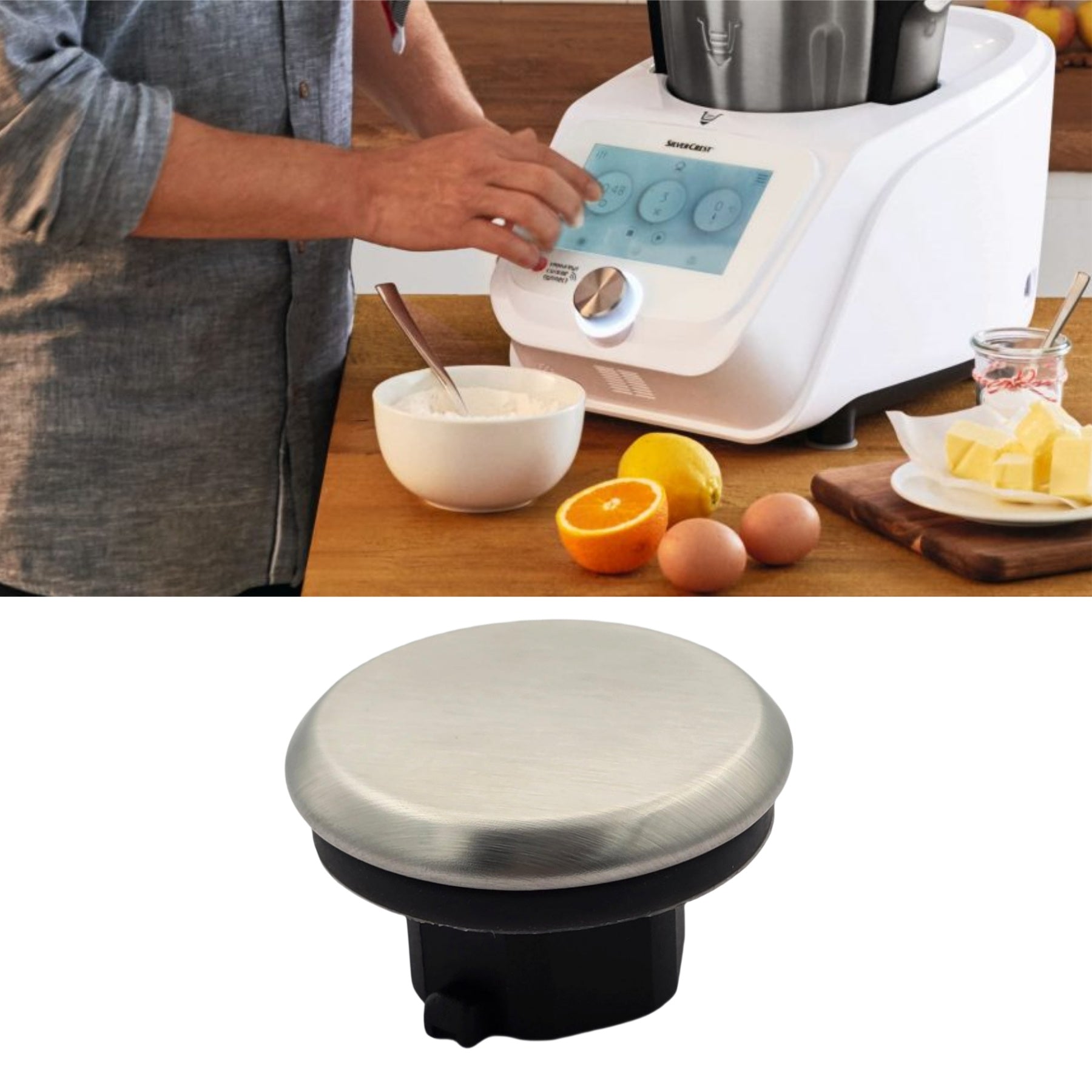 Cubierta de protección para cuchilla de licuadora, material duradero, accesorio para mezcladora, contacto no alimentario