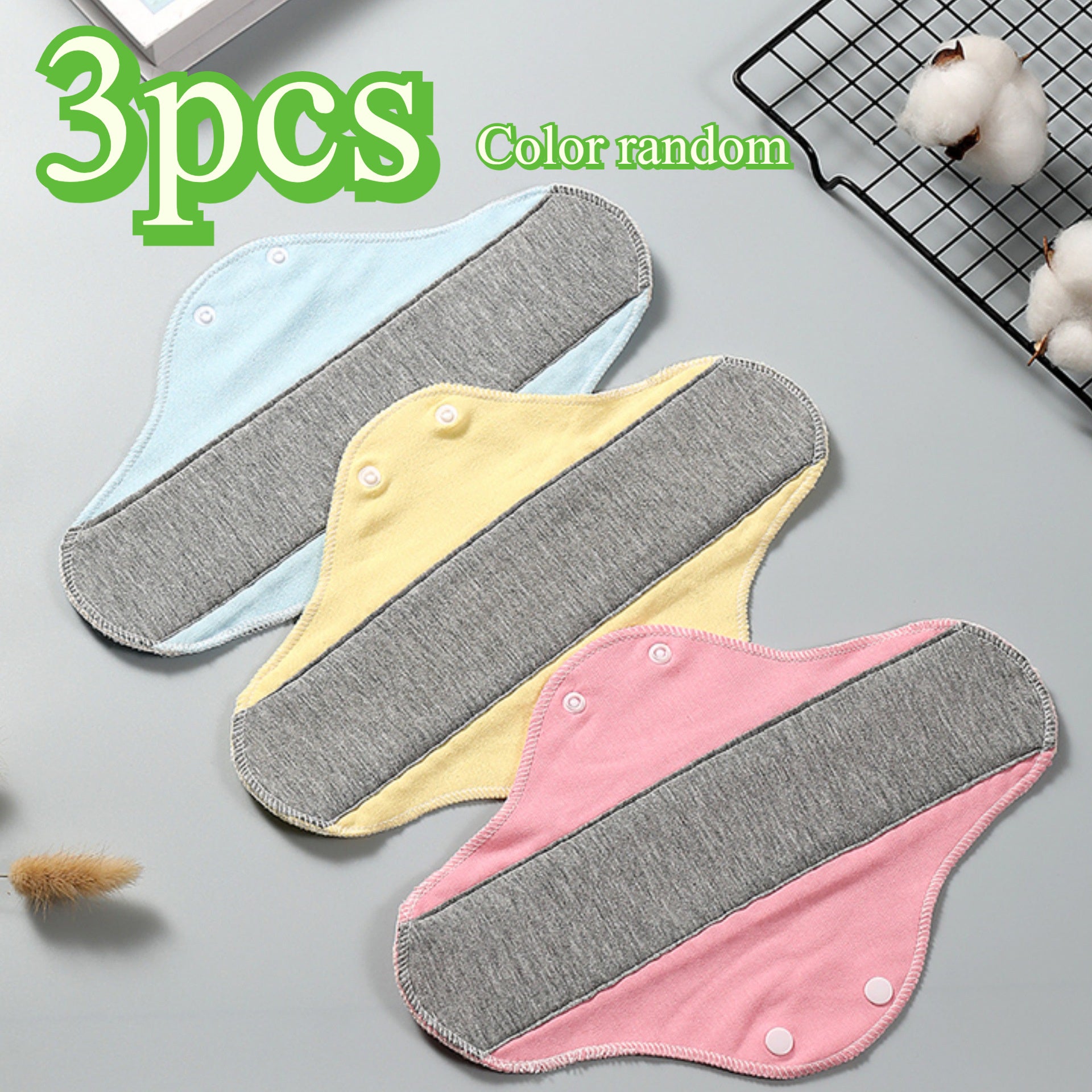 Washable Leak-Proof Night Sanitary Pads for Adults Large Capacity Reusable Menstrual Cloths