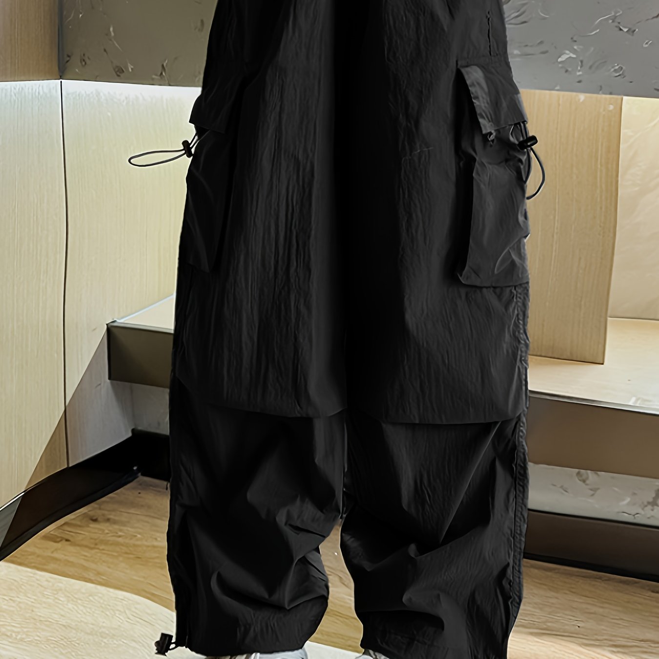 Девочки Быстросохнущие широкие штаны-карго с карманами для активного отдыха