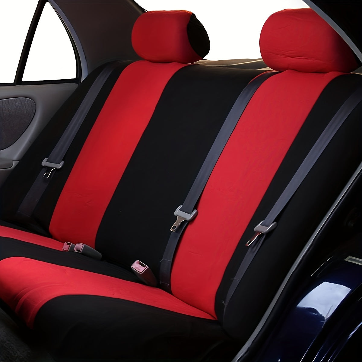 Juego de fundas para asientos de coche de 13 piezas de poliéster, ajuste universal para vehículos de 7 plazas, para todas las estaciones, lavable a máquina