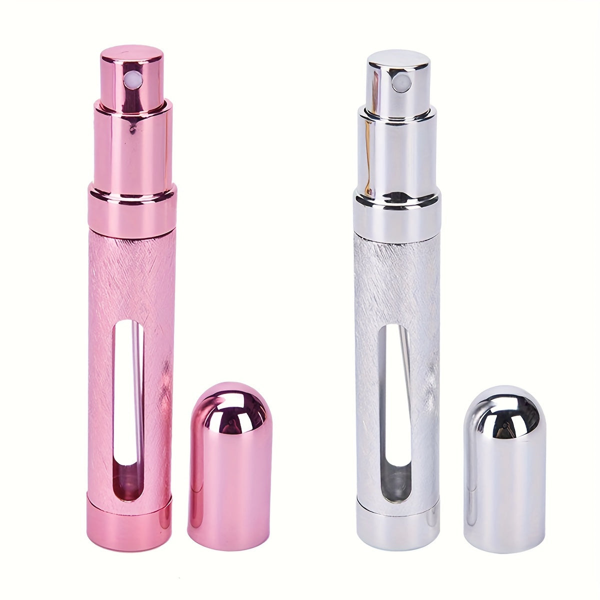 Set of Two 12ml Perfume Spray Bottles for Easy Application