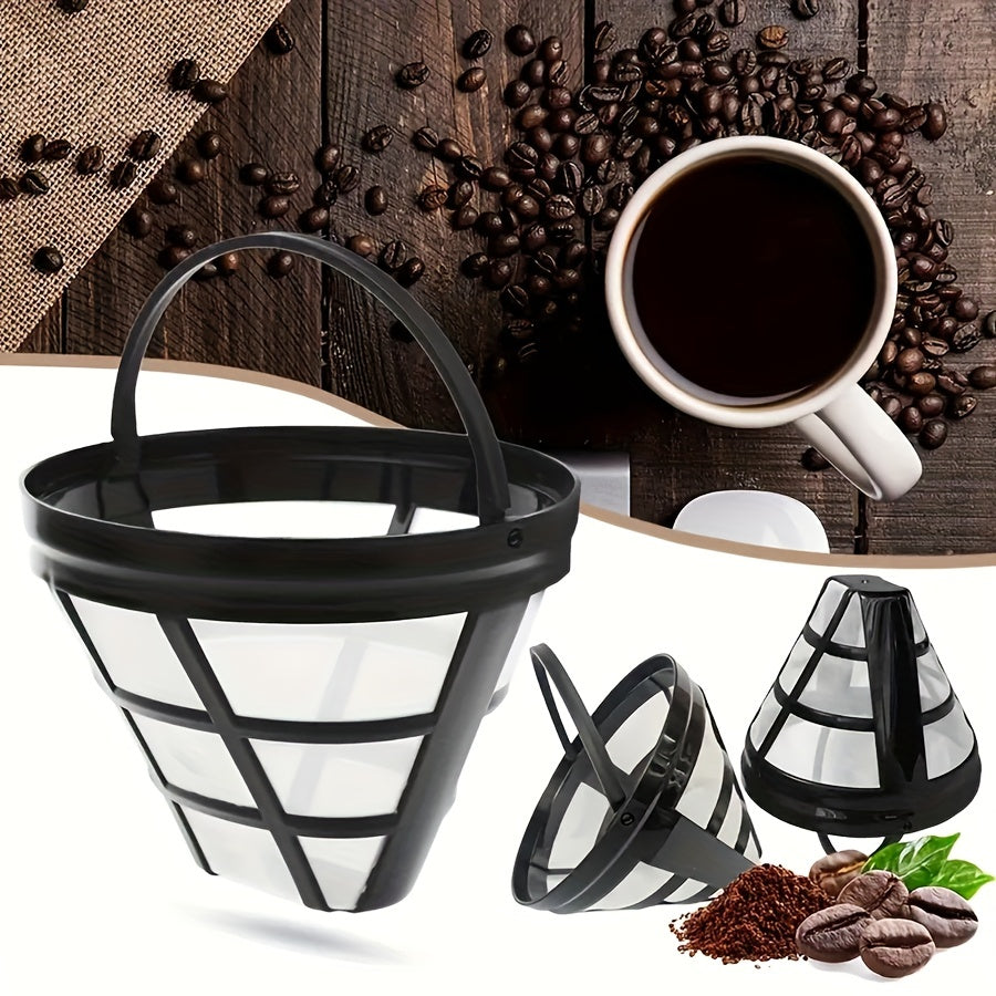 Reusable Coffee Filter Basket for Drip Coffee Makers - Easy Clean, Durable