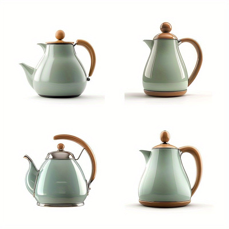 Green Teapot Car Decal Sticker Scratch-Resistant Plastic Motorcycle Bumper Vinyl