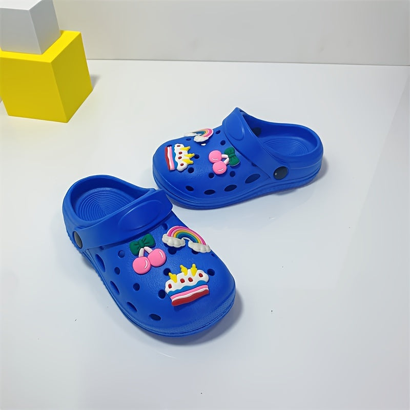 Girls Cartoon Slippers Non-Slip Lightweight EVA Indoor All-Season
