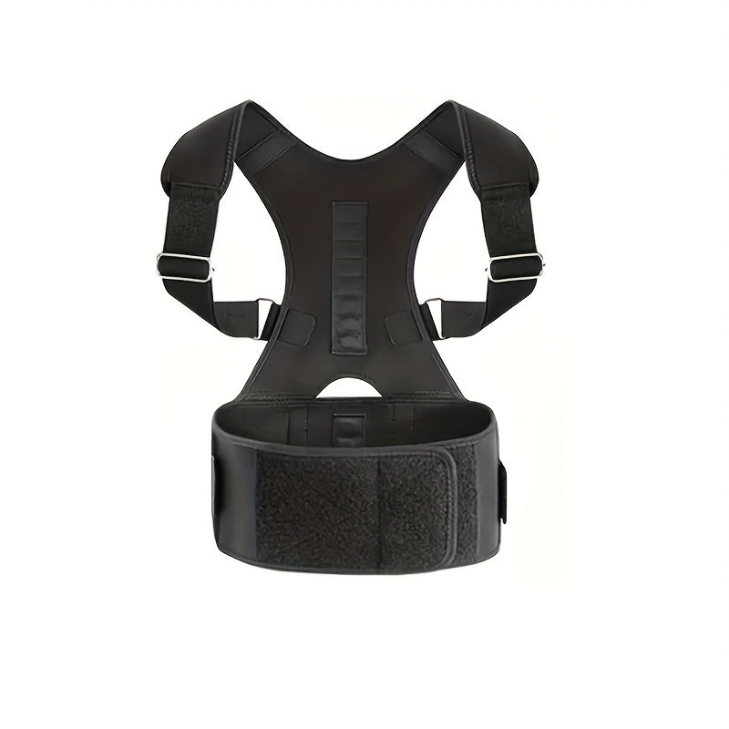 Cinturón de soporte lumbar magnético para hombres y mujeres, tamaño grande, ajustable, corsé para la parte baja y superior de la espalda