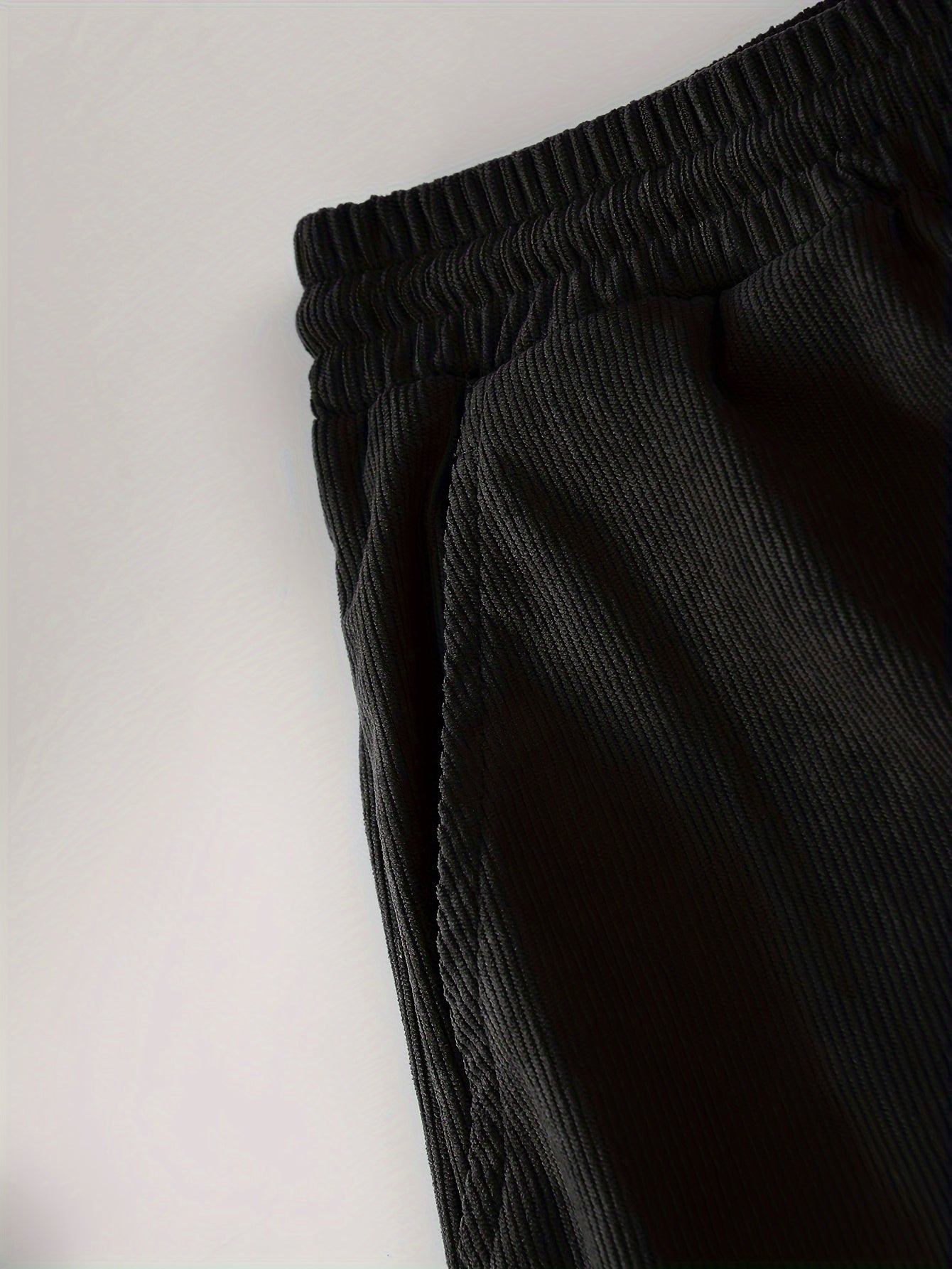 Men's Casual Fall Winter Set Blue Button-Up Shirt Drawstring Pants Outdoor Gift