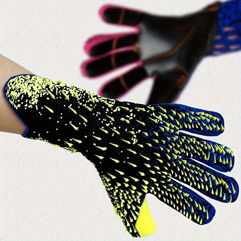 Soccer Goalkeeper Gloves for Men Women Youth with Giga Latex 4mm Grip Palm Protection Size 6-10