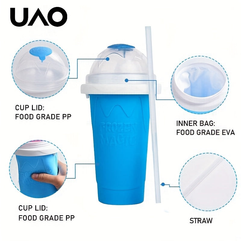 Summer Squeeze Cup Smoothie Ice Cup for Cooling and Shakes