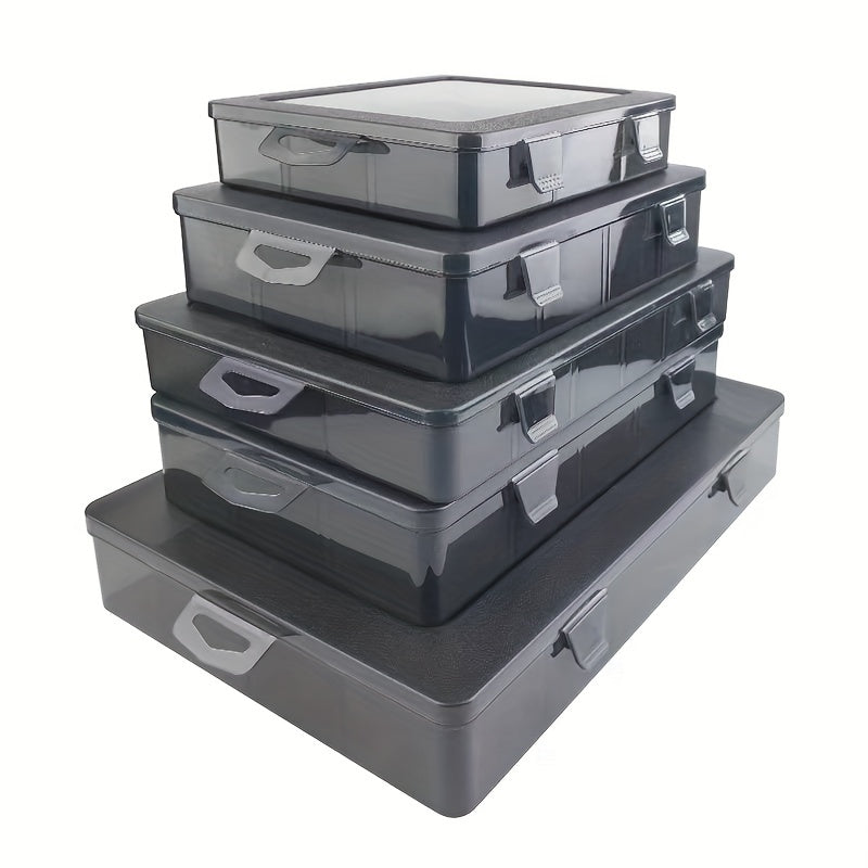 Adjustable Storage Container for Jewelry Electronics Components Plastic Box with Grids