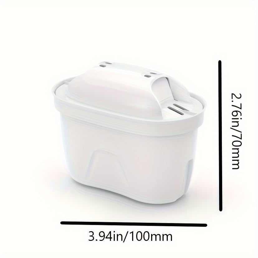 2Pack Water Filter Cartridges Compatible with Pitchers Transparent Easy Maintenance