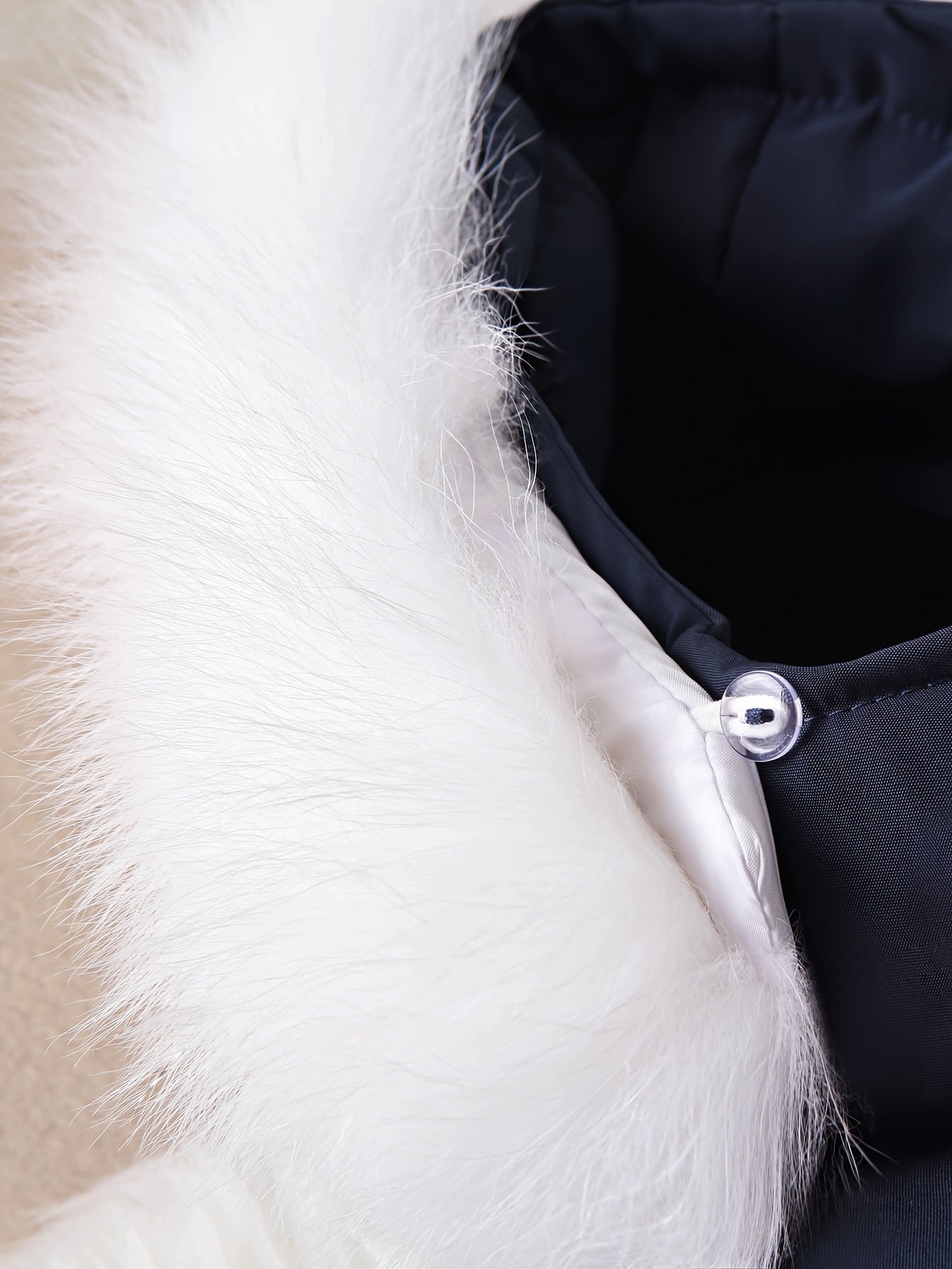 Baby Winter Snowsuit for Ages 1-5 with Faux Fur Hood and Zipper Closure