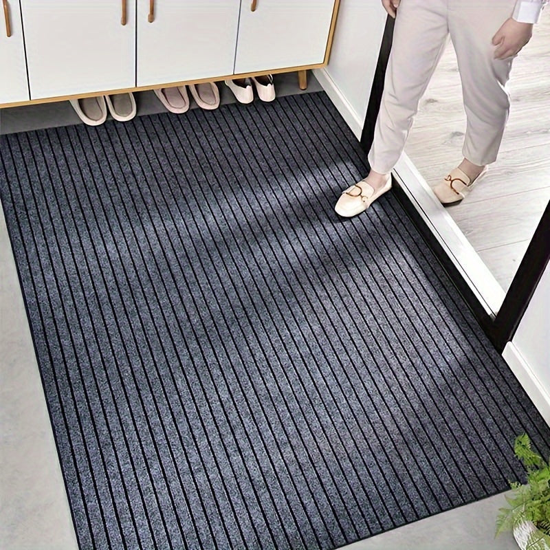 Customizable 60x90cm Absorbent Non-Slip Polyester Doormat for High Traffic Entryway
