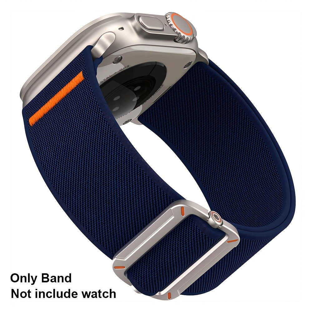 Stretchy Nylon Sport Band for Apple Watch Ultra Series 42mm 49mm Men Women