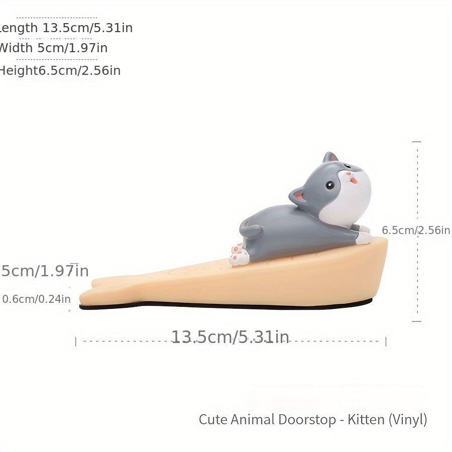 Uy va ofis uchun turli xil multfilm qahramonlari bilan hayvon PVC eshik to'xtatuvchi to'plami