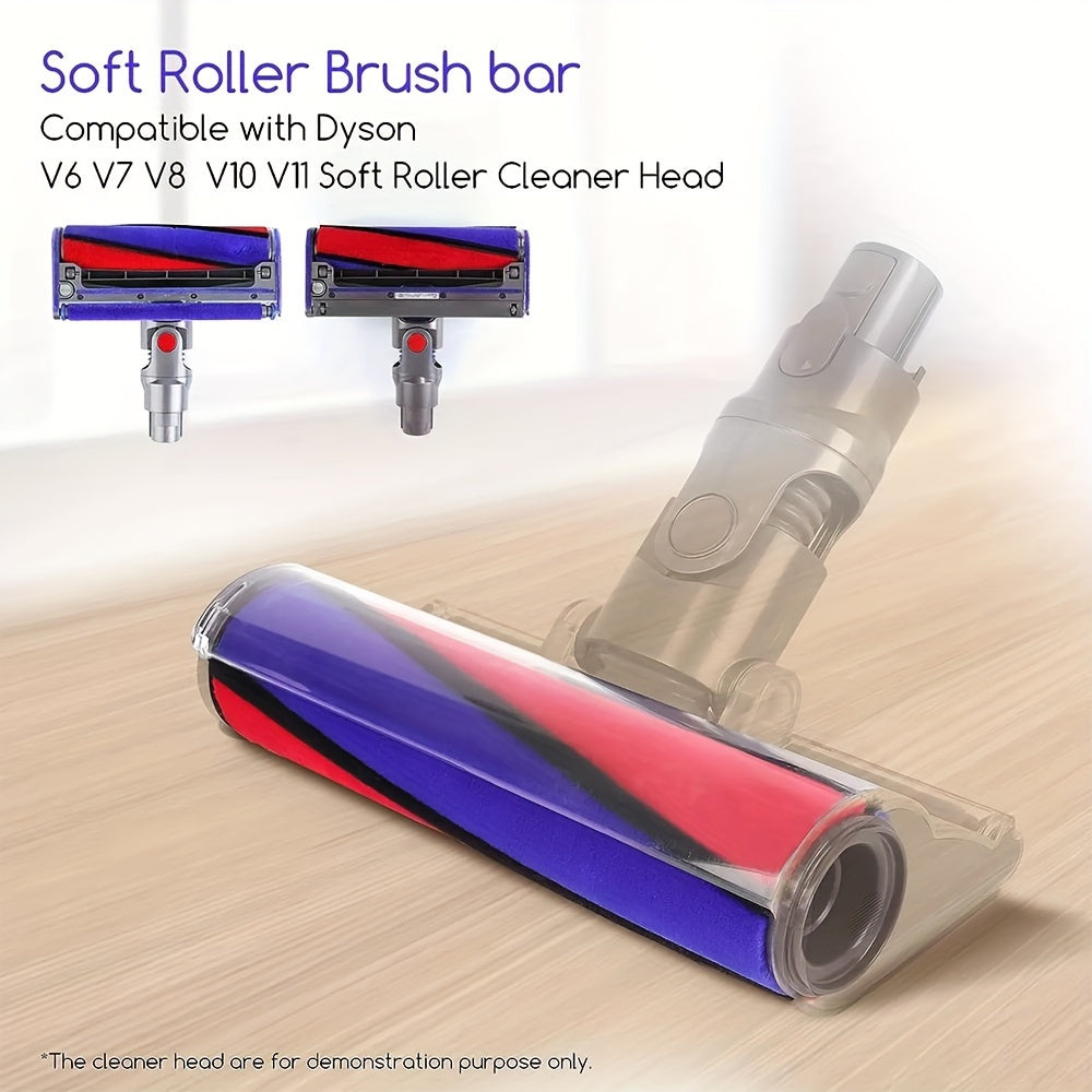Replacement Soft Roller for V6 V7 V8 V10 V11 Vacuum Cleaners Fluffy Brush Head