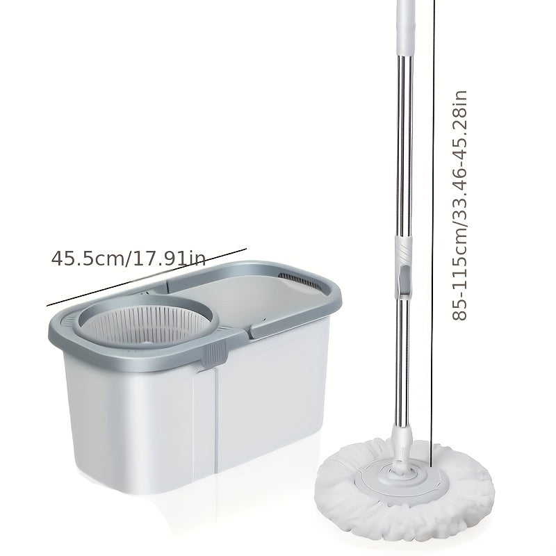 Multi-Functional Rotating Mop for Wet and Dry Floor Cleaning in Kitchen Bathroom Living Room