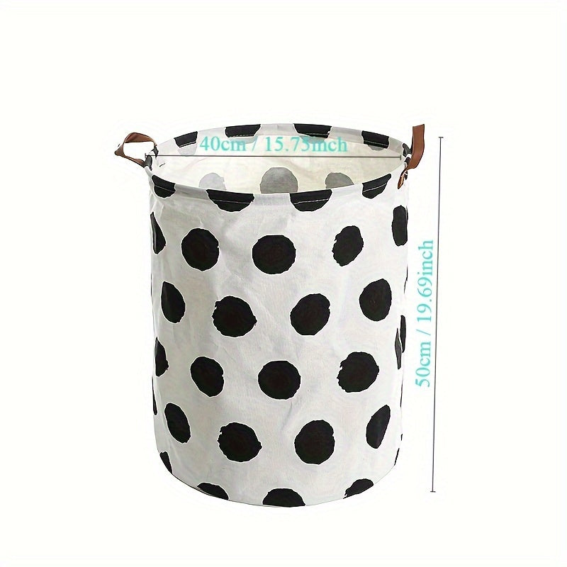 Contemporary Hemp Laundry Basket Waterproof with Handles Elongated Storage Organizer