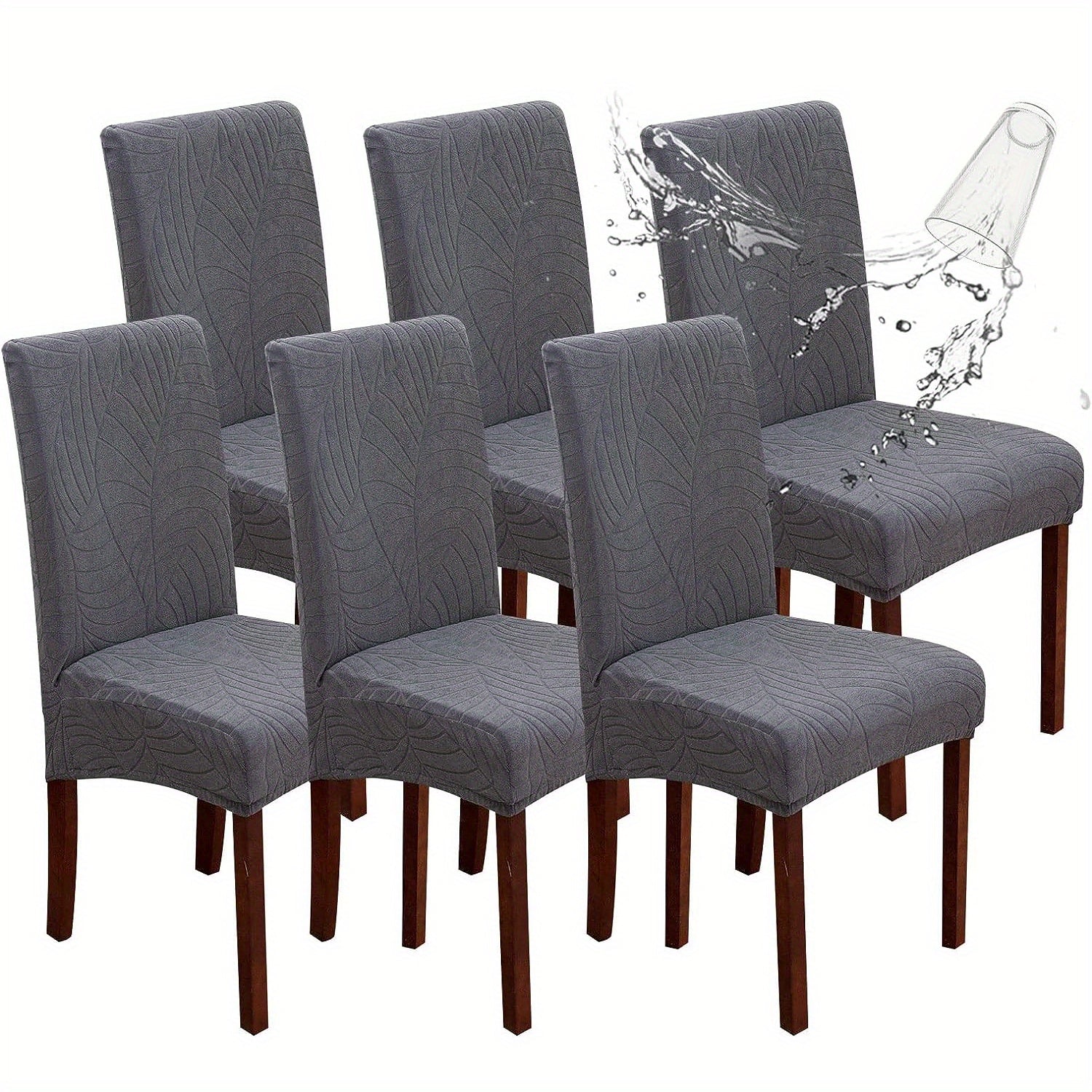 Съемные чехлы для стульев доступны в наборах по 2, 4 или 6 штук. Удобные для домашних животных и съемные, эти интегрированные чехлы для стульев идеально подходят для использования на кухнях, в отелях и ресторанах.