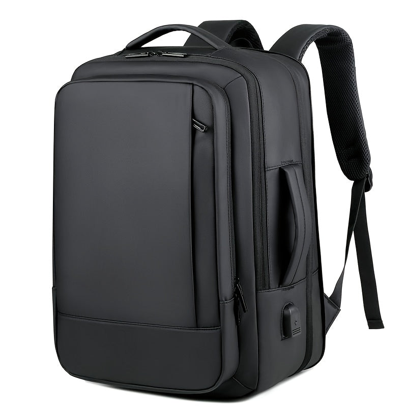 Large Capacity Business Backpack for Men with Laptop Storage and Foldable Design
