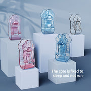 Set of 4 Bed Sheet Holders Seamless Anti-Slip Adjustable Straps Blue or Clear