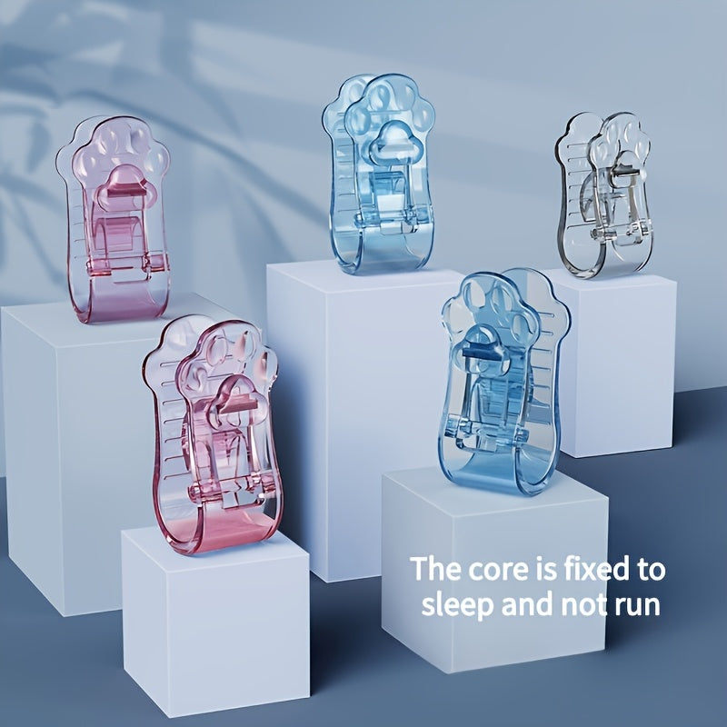 Set of 4 Bed Sheet Holders Seamless Anti-Slip Adjustable Straps Blue or Clear