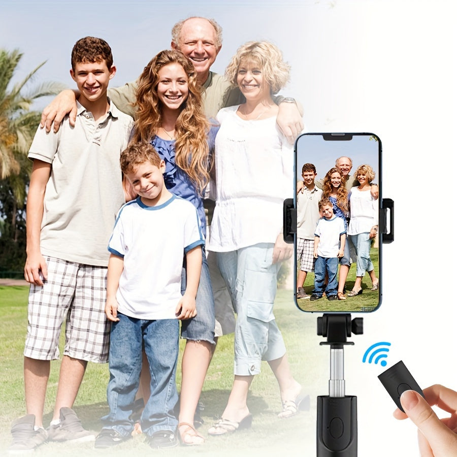 3-in-1 Selfie Stick Tripod va Wireless Remote uchun jonli efir videolari, suratlar, sayohat