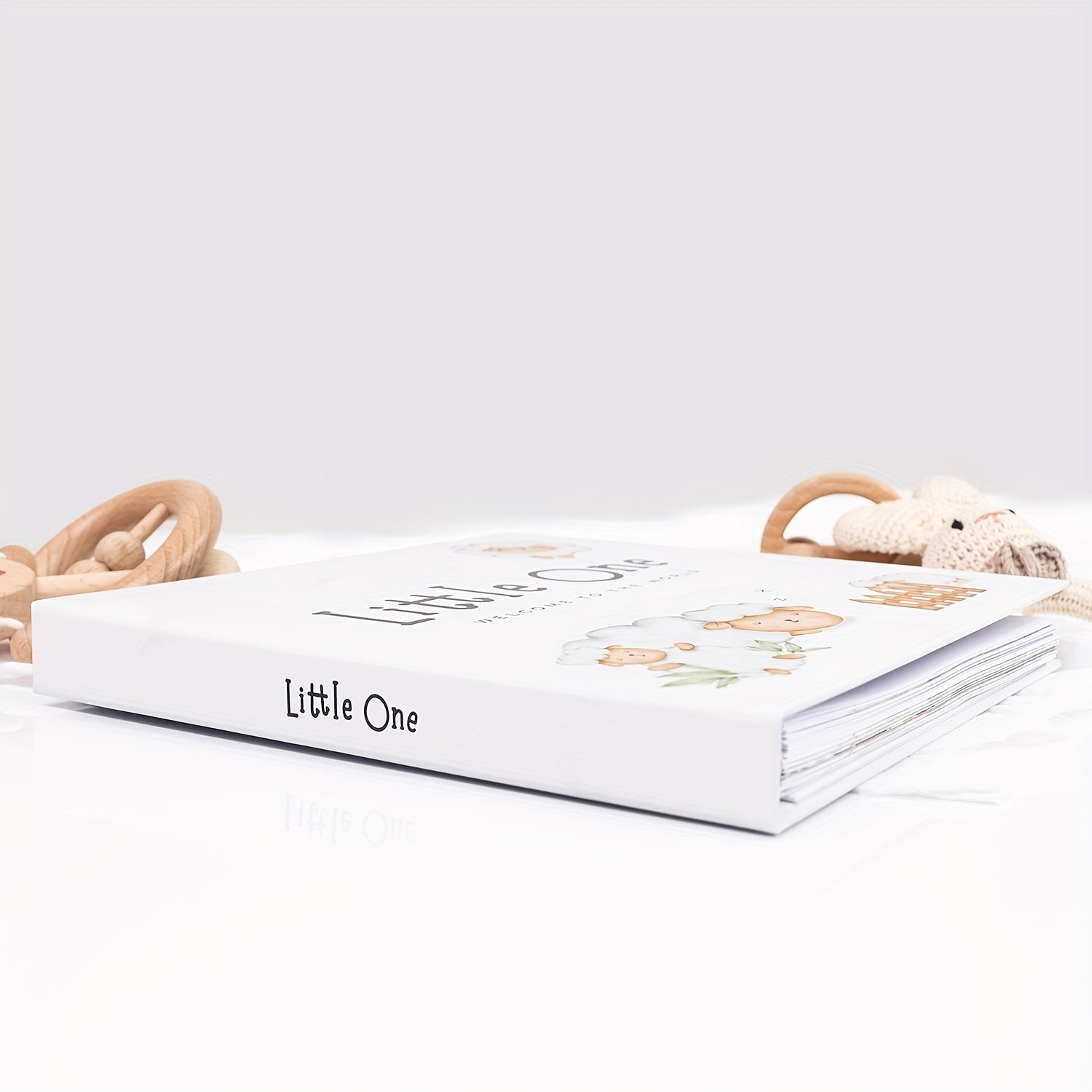 Детская книга памяти для мальчиков и девочек с наклейками с важными событиями и твердым переплетом