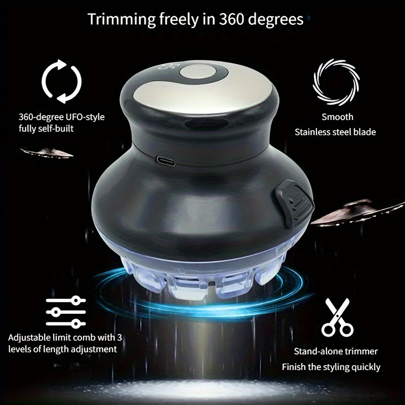 Recortadora de cabello recargable USB inalámbrica para hombres, papás, esposos, novios