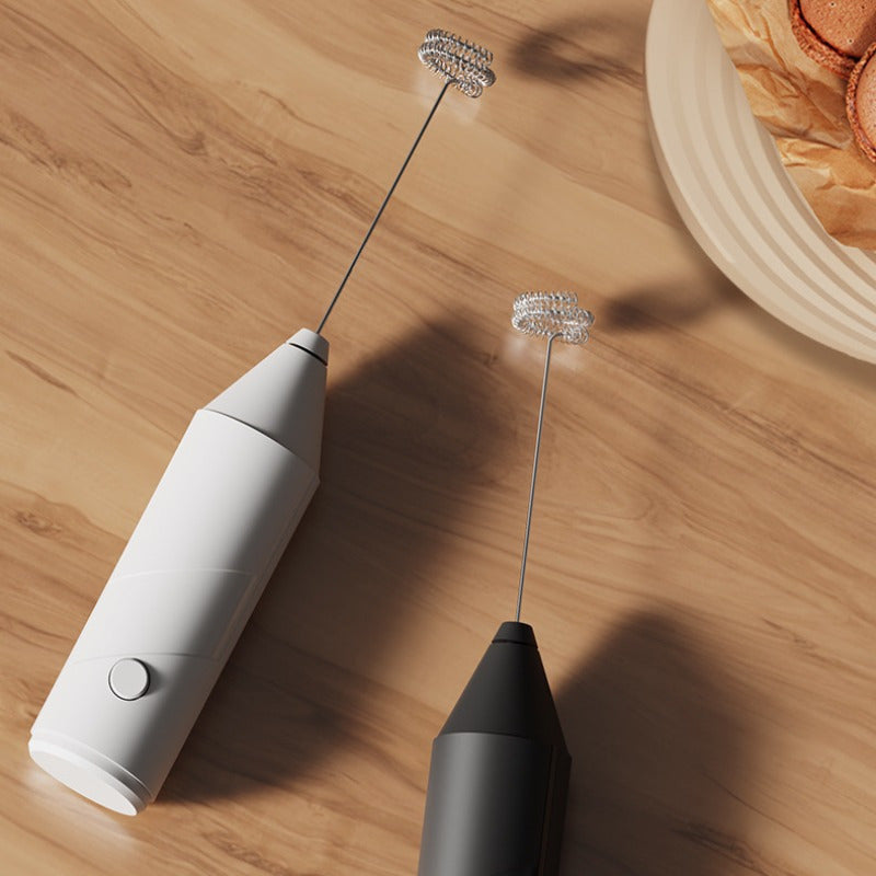 Stainless Steel Handheld Milk Frother for Coffee Cappuccino and Hot Chocolate