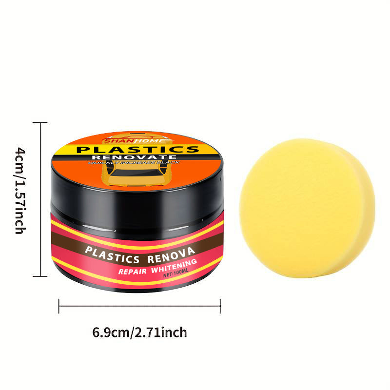 Набор для восстановления автомобиля, ремонт пластика, внутреннее сияние, защита шин