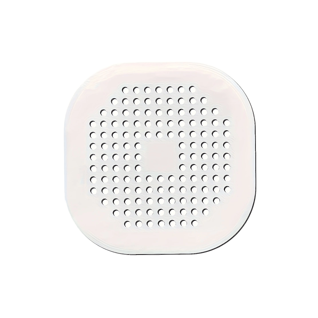 White Thermoplastic Rubber Drain Cover for Kitchen and Bathroom Odorless and Anti-Clog